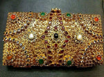 Gold plated clutch.