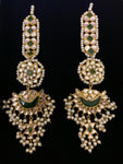 Anaar Kundan earrings