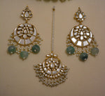 LASHEEN earrings and tikka set.