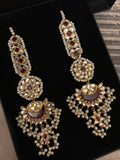 Anaar Kundan earrings