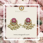 Lotus earrings