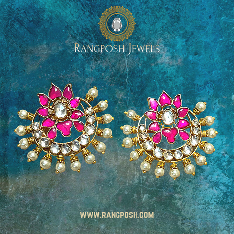 Lotus earrings