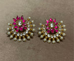 Lotus earrings