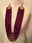 Brazilian Ruby/Emerald Mala