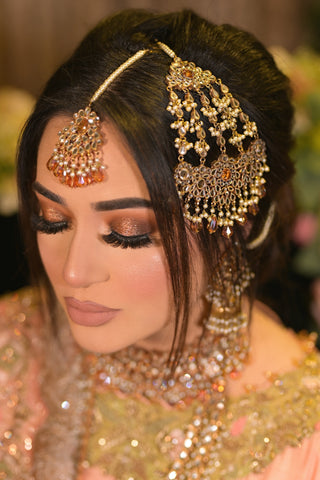 Tika Jhumar Matha Patti Traditional Pakistani Indian Asian Jewellery RangPosh