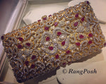Gold plated clutch