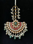 Peacock maang teeka