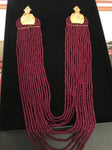 Brazilian Ruby/Emerald Mala