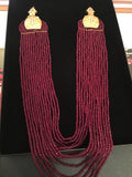 Brazilian Ruby/Emerald Mala