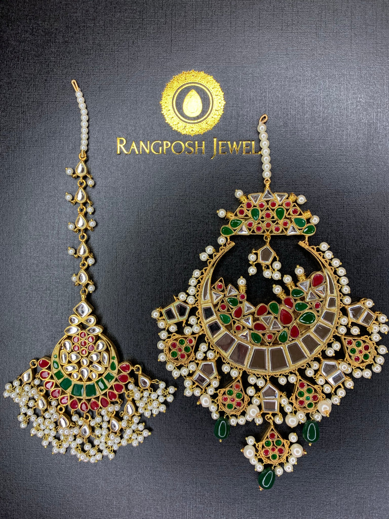 Daira jhoomar tikka set – RangPosh1
